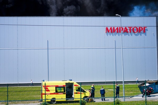 Пожар на заводе «Мираторга» в Калининграде: фоторепортаж «Нового Калининграда» Пожар на заводе «Мираторга» в Калининграде: фоторепортаж «Нового Калининграда»