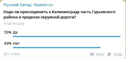 Люди робко хотят присоединить к Калининграду часть Гурьевского района Люди робко хотят присоединить к Калининграду часть Гурьевского района
