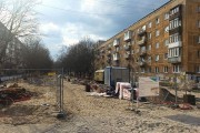 В Калининграде возобновили благоустройство пешеходной зоны на улице Соммера (фото)
В Калининграде возобновили благоустройство пешеходной зоны на улице Соммера (фото)