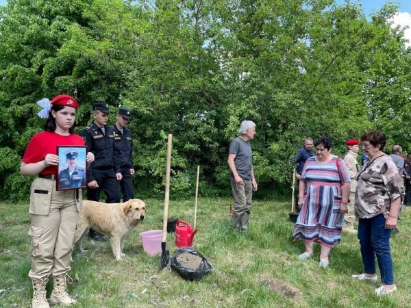 В Янтарном при школе создали Аллею Героев в память о погибших в СВО В Янтарном при школе создали Аллею Героев в память о погибших в СВО