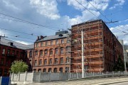 
						На улице Тюленина в Калининграде начинают ремонт фасада старинного здания банка (фото)											