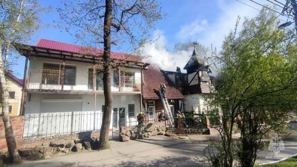 В Калининграде загорелся ресторан В Калининграде загорелся ресторан