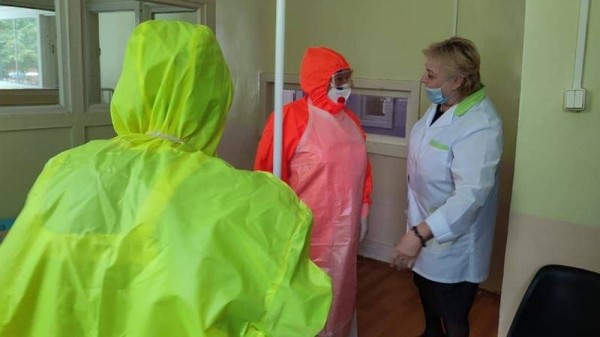 В Советске тренировались спасать туриста из Индии с поносом
