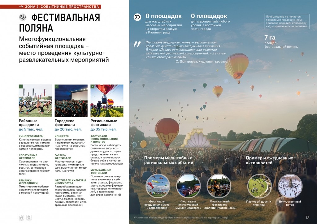 
						&laquo;Экошкола, фудмаркет и воздушный лифт&raquo;: как хотят обустроить парк &laquo;Девау&raquo; в Калининграде											