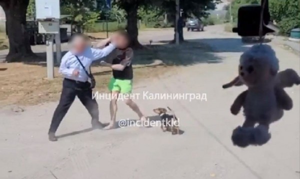 В Янтарном водитель жёстко избил сошедшего с автобуса пассажира