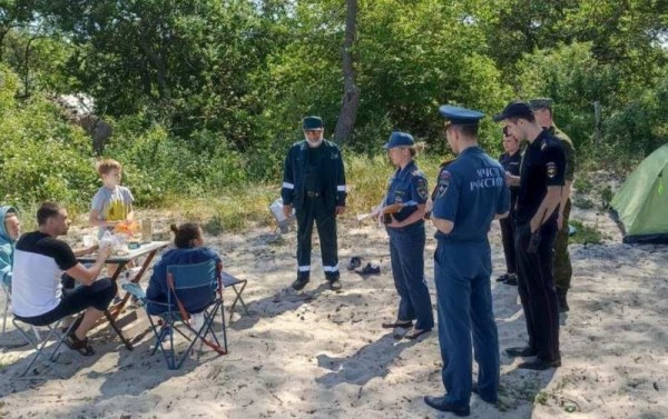 В Балтийске оказались под угрозой пикники у моря В Балтийске оказались под угрозой пикники у моря