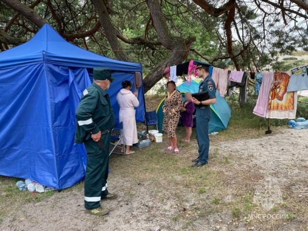 На Балтийской косе попались с поличным любители шашлыка На Балтийской косе попались с поличным любители шашлыка