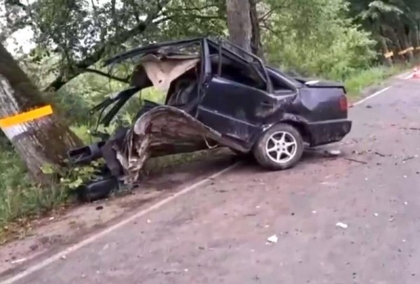 Под Черняховском 22-летний водитель попал в тяжелейшую аварию