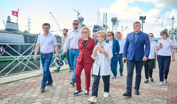 Министру культуры России показали будущее Калининграда Министру культуры России показали будущее Калининграда