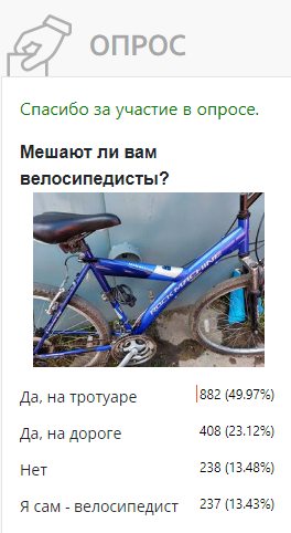 В Калининграде велосипедисты мешают чуть ли не всем