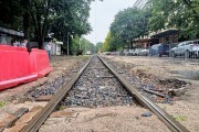 «Рельсы под дождём»: в Калининграде начали ремонтировать участок Фестивальной аллеи (фото)
«Рельсы под дождём»: в Калининграде начали ремонтировать участок Фестивальной аллеи (фото)